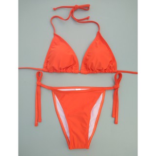 Bikini Phối Dây Phong Cách Brazil