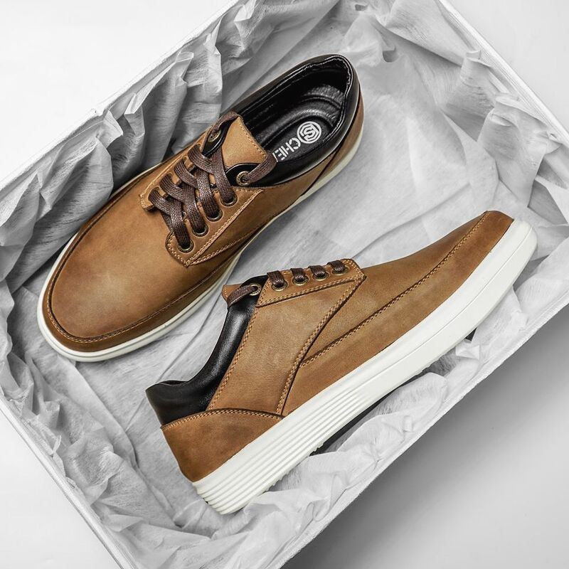 Giày Thể Thao Nam Da Lộn Cao Cấp