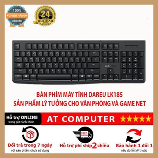 Bàn phím Dareu LK185 ❤️FREESHIP❤️ phím mỏng, sắc nét, sản phẩm lý tưởng cho văn phòng, gamenet - ATcomputer