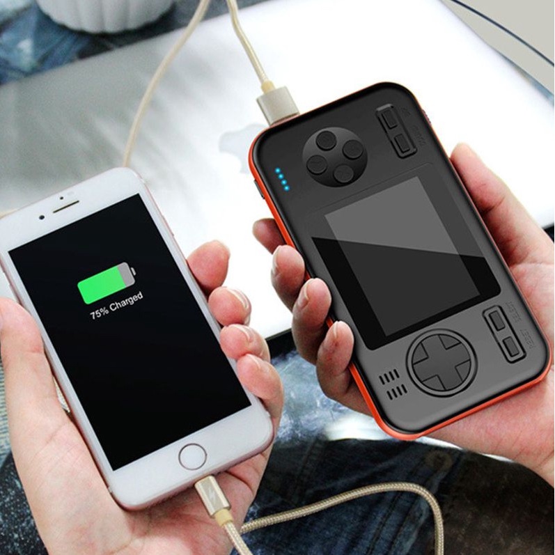 Máy Chơi Game Cầm Tay Kiêm Sạc Dự Phòng Tích Hợp 416 Games Và Dụng Lượng 8000mAh - Bảo Hành 12 Tháng