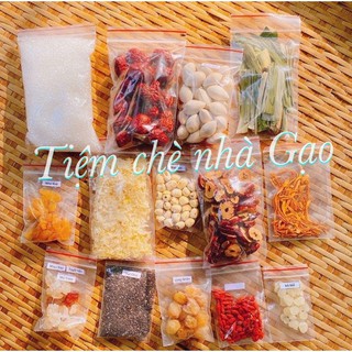 [500g] SET CHÈ DƯỠNG NHAN TUYẾT YẾN - NẤU 12-14 CHAI
