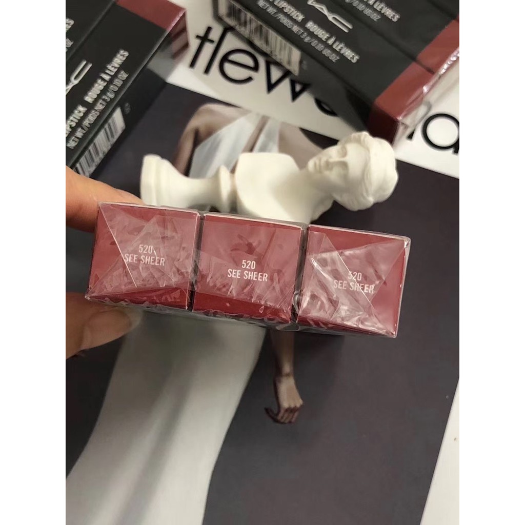 (Hàng Mới Về) Son Môi Mac 3g Thiết Kế Hình Viên Đạn Độc Đáo | BigBuy360 - bigbuy360.vn