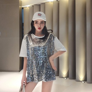 Áo kim sa BlingBling lấp lánh form giấu quần Hàng Quảng Châu độc lạ không sợ đụng hàng