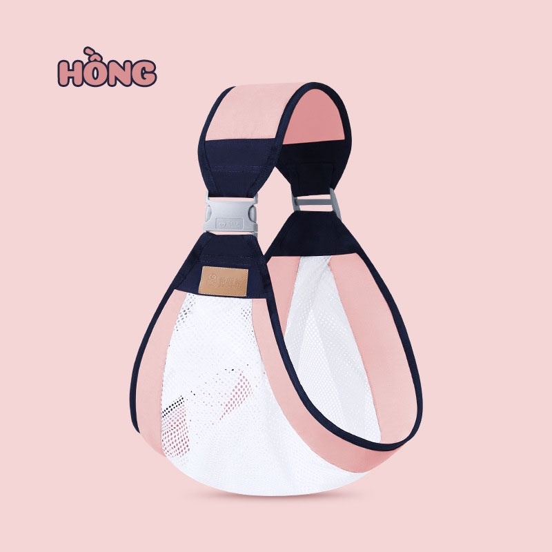 Địu Dạng Lưới Siêu Thoáng Khí An Toàn Tiện Lợi Cho Bé- Bé Tối Đa 20Kg