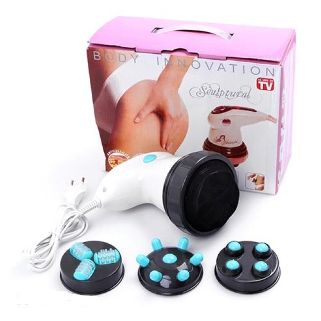 (FREESHIP) Máy massage toàn thân MA118 giúp thư giãn, giảm mỡ với 4 đầu matxa chuyên dụng, cực đã