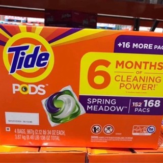 Thùng 168 viên giặt Tide pods Mỹ