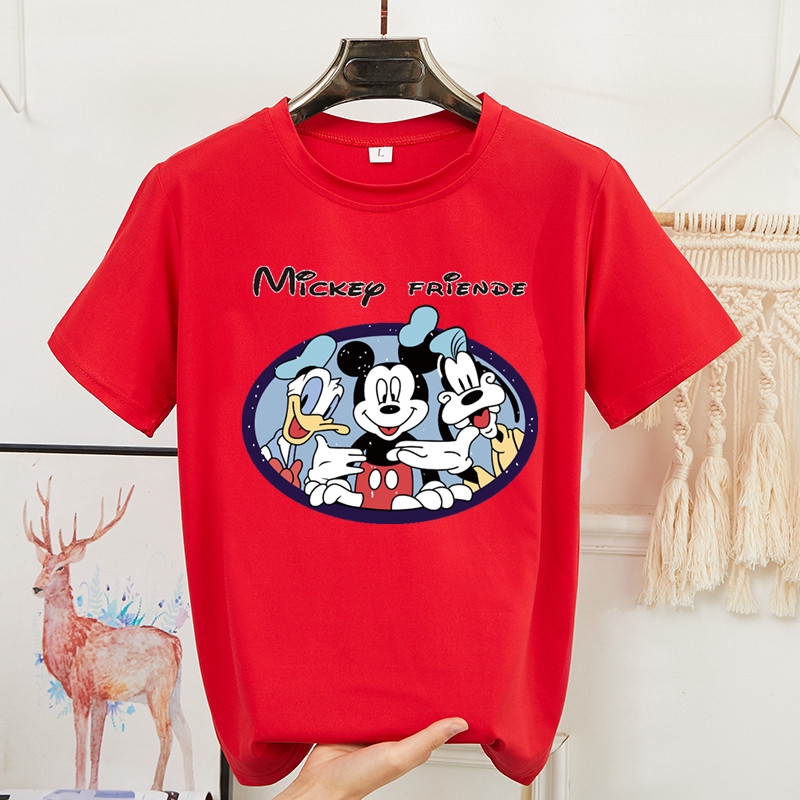 t-shirts new fashion casual loose Mickey print wild summer | BigBuy360 - bigbuy360.vn
