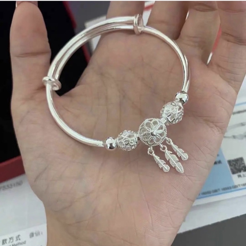 Vòng Tay Lắc Tay Pan Bạc 999 G413 | BigBuy360 - bigbuy360.vn