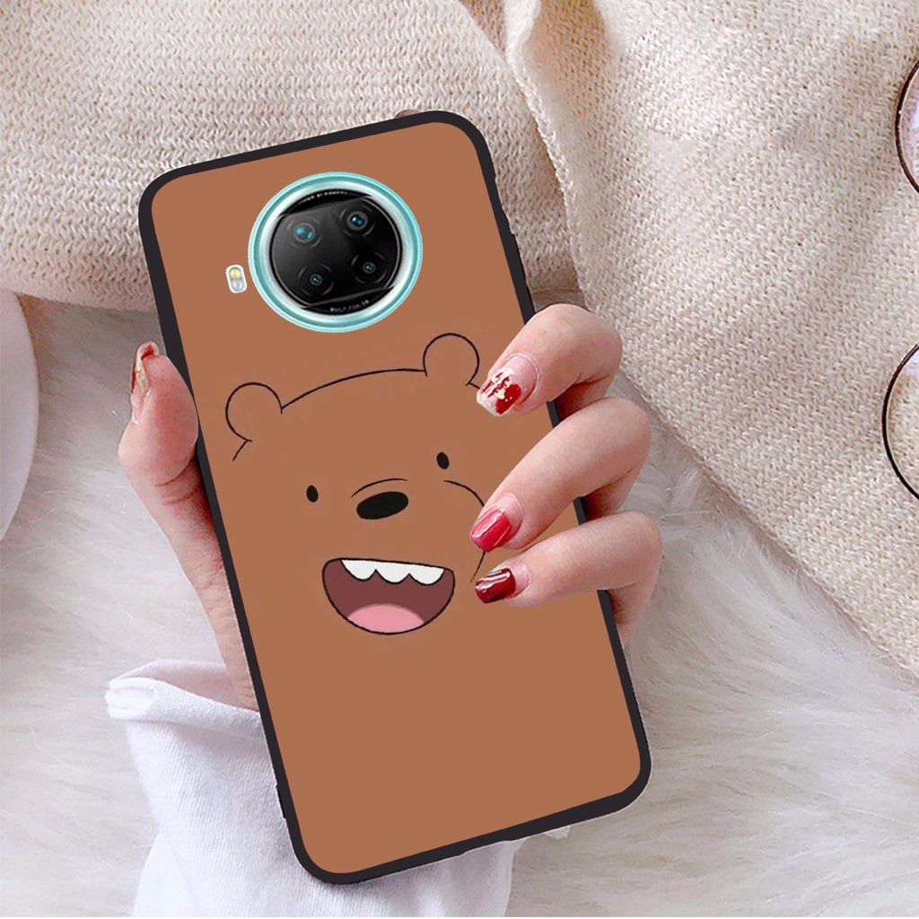 Ốp lưng Xiaomi Redmi Note 9 Pro 5G viền dẻo TPU BST Gia Đình Nhà Gấu