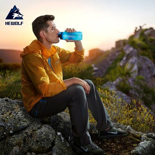 Bình đựng nước thể thao bằng nhựa PP an toàn cho sức khỏe chính hãng Hewolf HW1709