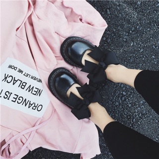 [order] giày búp bê thắt nơ lolita