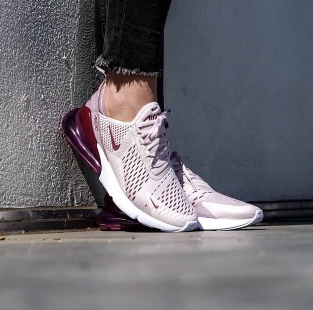 Giày thể thao nữ AIR MAX 270 barely rose cao cấp, nhẹ ,đẹp bền