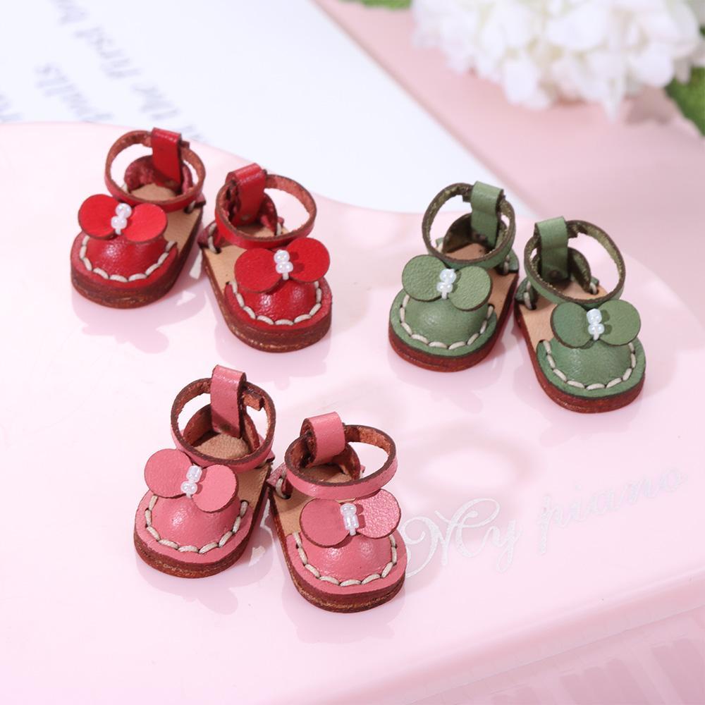Giày Búp Bê Bằng Da Bò Dành Cho Búp Bê obitsu11GSCbody9OB11 1 / 11 OB11