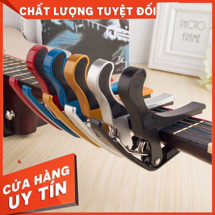 Kẹp capo guitar classic acoustic cp01 HỢP KIM(KO PHẢI NHỰA) lên tông hạ tông dùng cho mọi loại đàn ghi ta