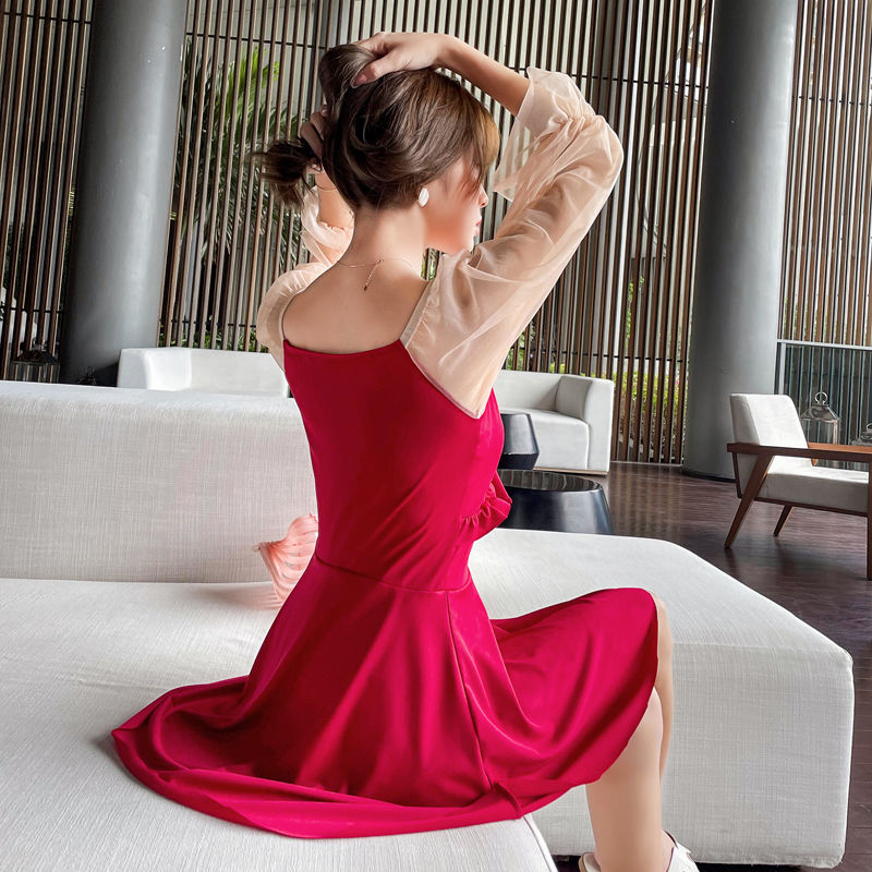 Đồ Bơi Một Mảnh Dài Tay Thời Trang Mùa Xuân 2021 Mới Cho Nữ | BigBuy360 - bigbuy360.vn