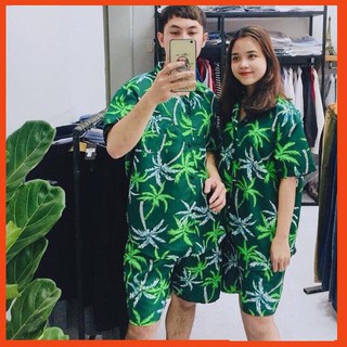 [rẻ vô địch ] Nhập WAFAS21 hoàn 22k xu đơn 150k_ Bộ hoa quả đi biển mặc nhóm ( màu 16 ) 