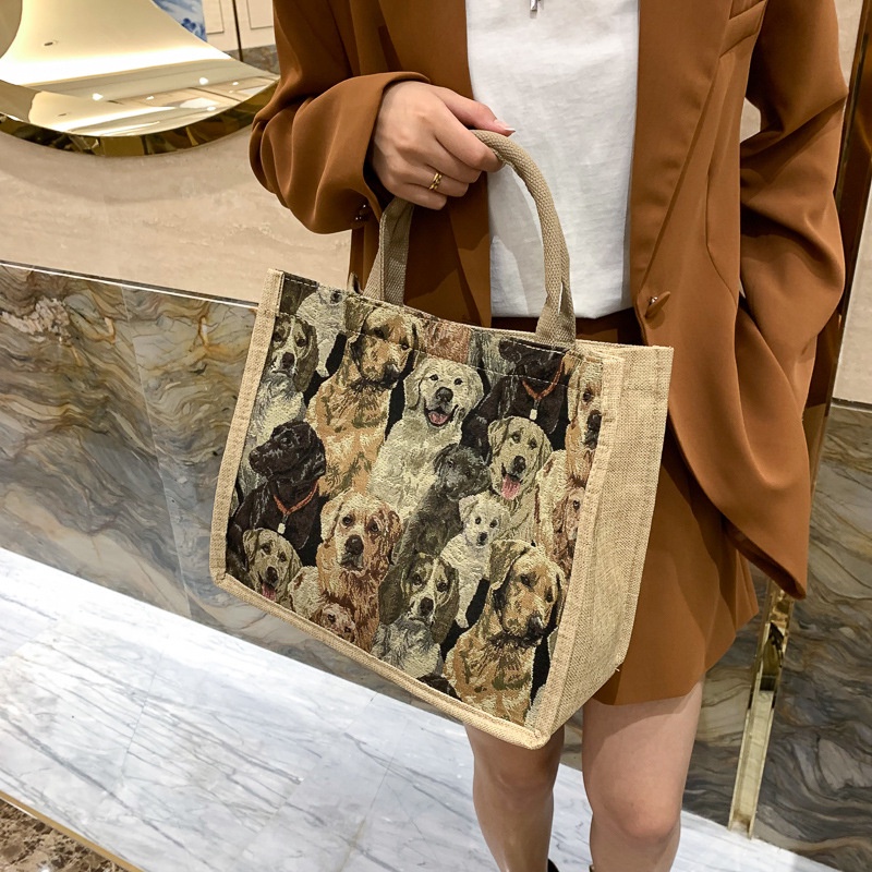 Túi cói mẫu phong cách phương Tây, Túi cói hàng loại 1 dày dặn