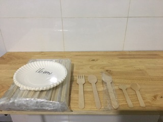 Nĩa gỗ 16 cm (100 cái/1 túi)