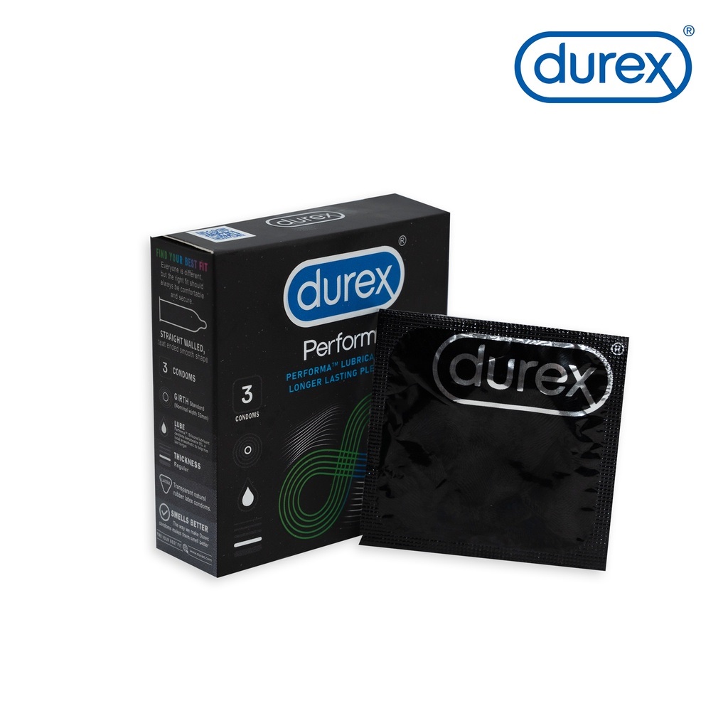 Bao cao su kéo dài thời gian quan hệ Durex Performa 3 bao