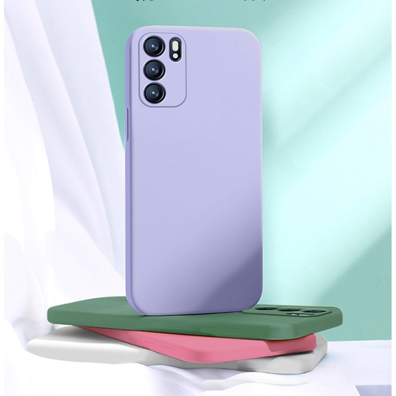Ốp Điện Thoại Silicone Màu Trơn Thời Trang Cho for Oppo Reno 5 / Reno 5pro | BigBuy360 - bigbuy360.vn