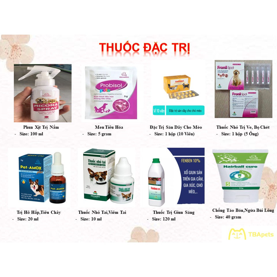 MEN TIÊU HÓA CHO CHÓ, MÈO PROBISOL
