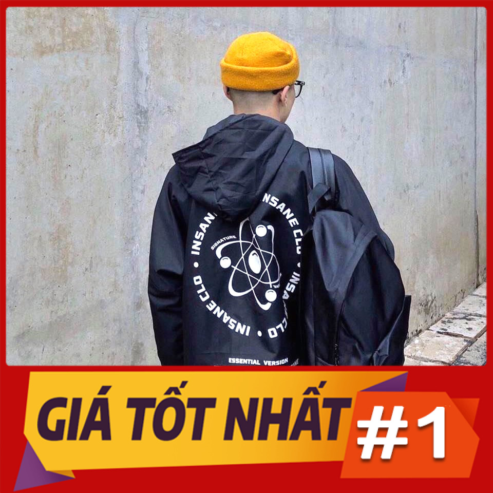Giá Tốt Nhất ÁO KHOÁC DÙ Insane Clo (M570 - Có Form Rộng XL) - Được Đổi Size