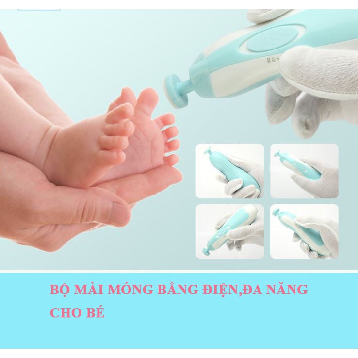 Máy cắt móng tay bằng điện đa năng, máy bấm móng tay an toàn tiện lợi cho bé