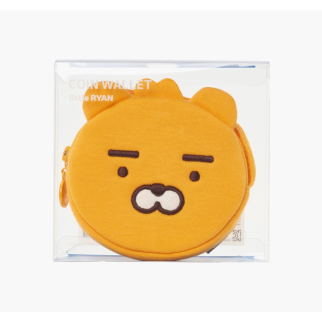 Ví Mini Đựng Tiền Kakao Friends Ryan màu cam dễ thương siêu cute F08734