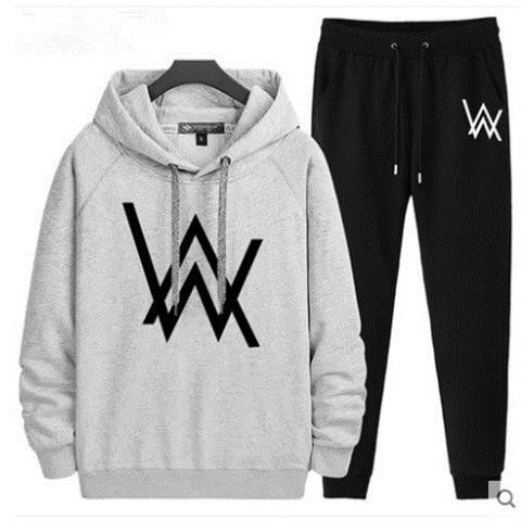 Áo Khoác Hoodie In Chữ Alan Walker Thời Trang Mùa Thu Cho Nam