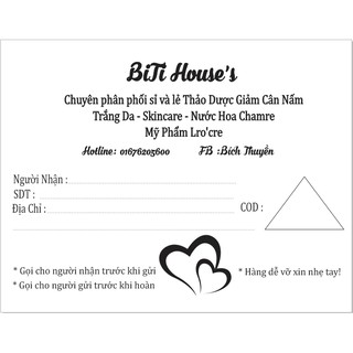 Phiếu giao hàng gửi buu điện