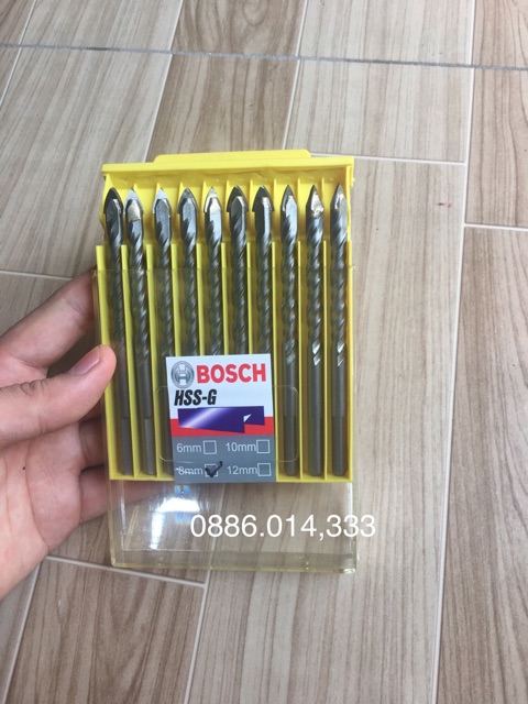 Mũi khoan tường hợp kim không cần búa  1 mũi