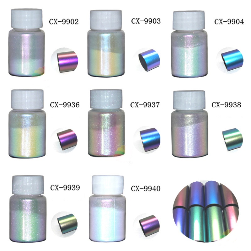 Phấn Phủ Dạng Bột Chrome Sắc Tố Cao Mica Dành Cho Sơn