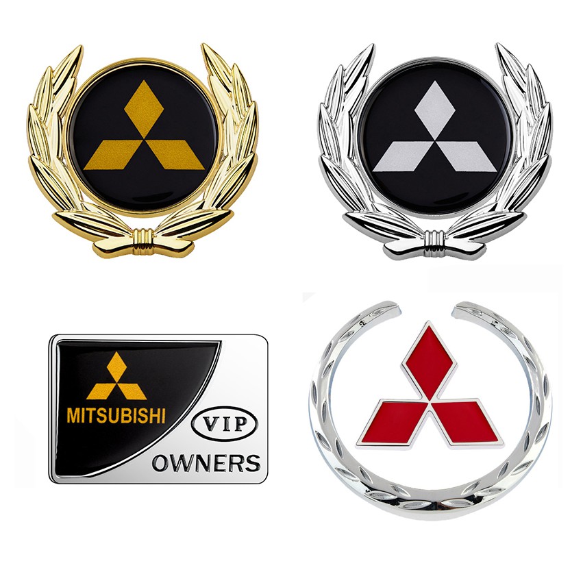 Nhãn dán trang trí xe hơi sợi carbon chuyên dụng cho Mitsubishi ASX Outlander Lancer Pajero Eclipse