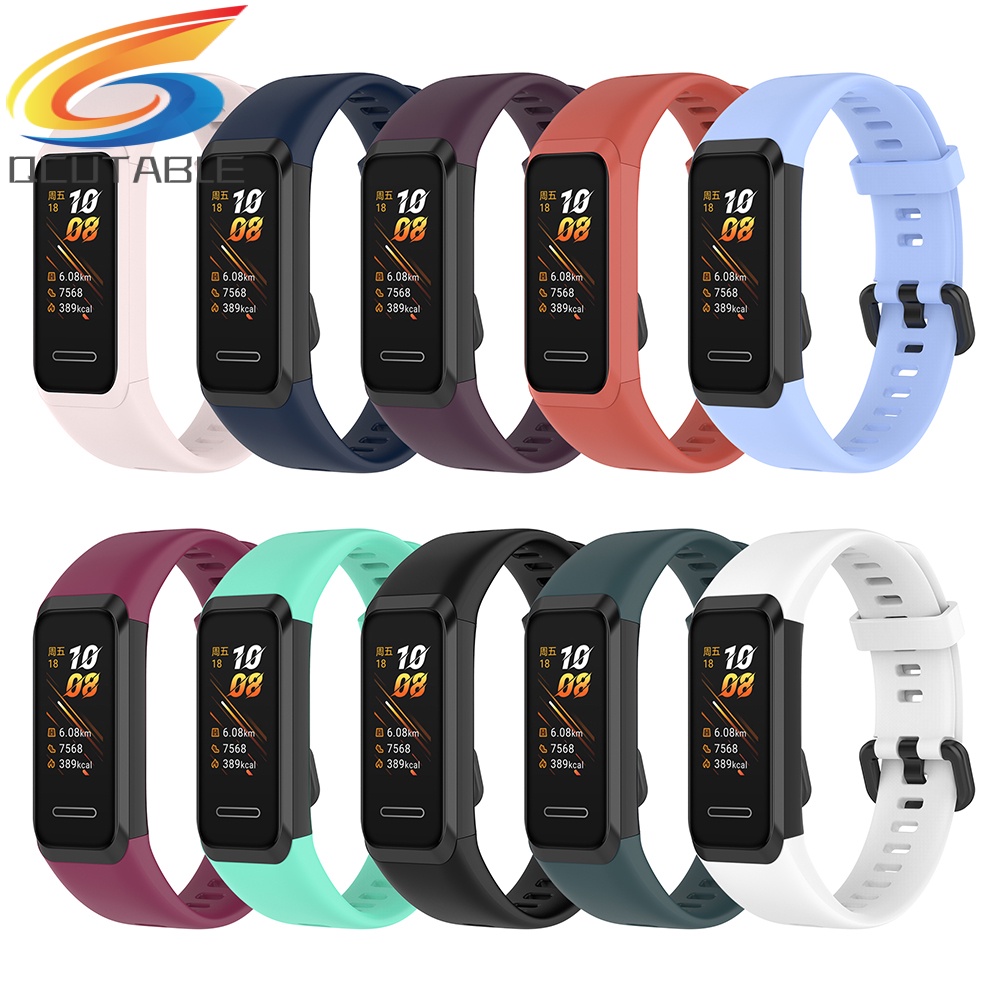 Dây đeo silicon mềm cho đồng hồ thông minh Huawei Band 4/Honor Band 5i