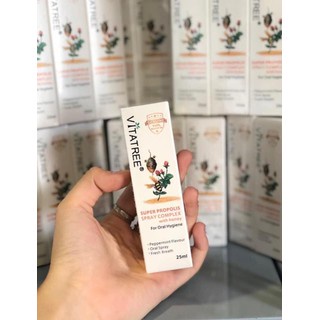 Chai Xịt Họng Keo Ong Vitatree 30ml - Úc (data 01/2025)