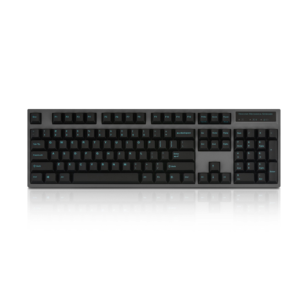 Bàn phím cơ không dây Leopold FC900RBT PD BlueFont - Bluetooth 5.1 - USB-C - Hàng Chính Hãng