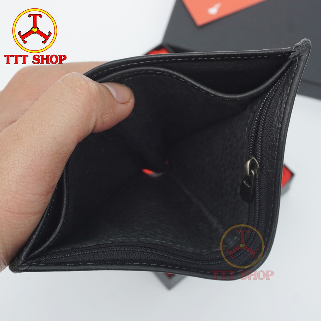 Ví Nam Cao Cấp Sang Trọng Dáng Đứng Da Bò Thật - TTT SHOP