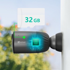 Camera WIFI Ngoài Trời Dùng PIN EZVIZ BC1C 1080P, Màu ban đêm, năng lượng mặt trời, Đàm Thoại 2 Chiều, Chính Hãng 24TH