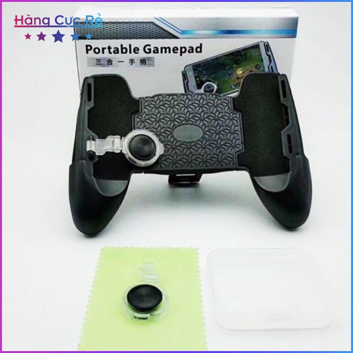 Tay cầm chơi game Liên quân, PUBG, Free Fire FF cho điện thoại dưới 6.5 inch Freeship Có Nút bấm -Shop Hàng Cực Rẻ