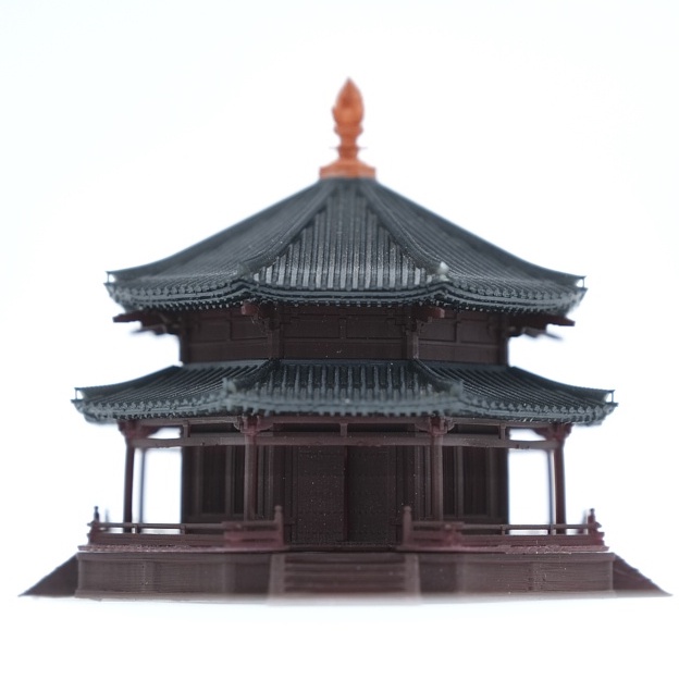 Mô hình kiến trúc Nhật Bản: Điện Genjō-Sanzōin VDS0109 - Sưu tầm,trang trí,bán cạn,terrarium,non bộ,bonsai