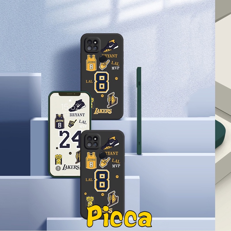 Ốp điện thoại mềm họa tiết Nba Lakers Kobe thích hợp cho Iphone 11 13 12 Pro Max 7Plus 8Plus Xr XS X 6s 6 plus