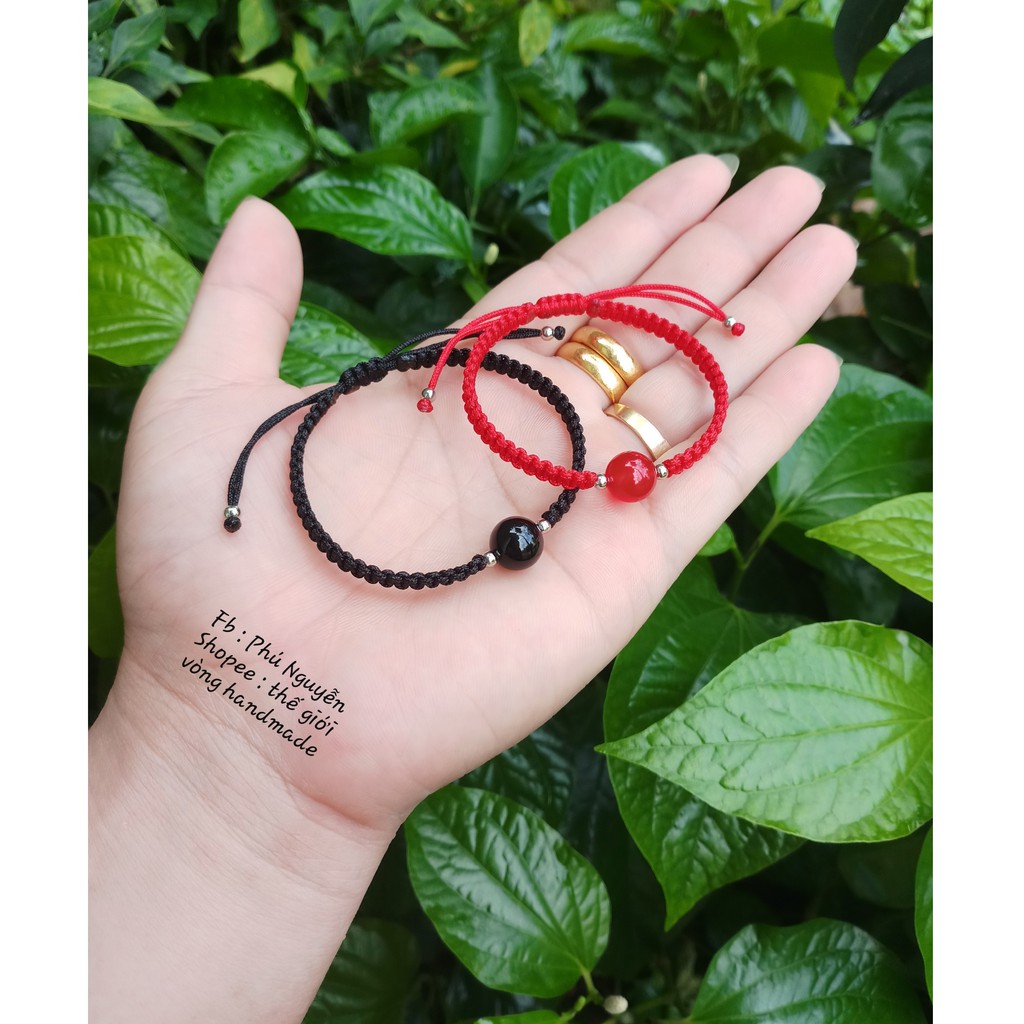 Vòng Đôi Bi Bạc Đa Tư Nhiên ( Để lại size cổ tay )