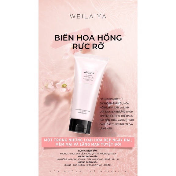 Dưỡng Thể Nước Hoa BODY LOTION WEILAIYA - MY VANS BEAUTY