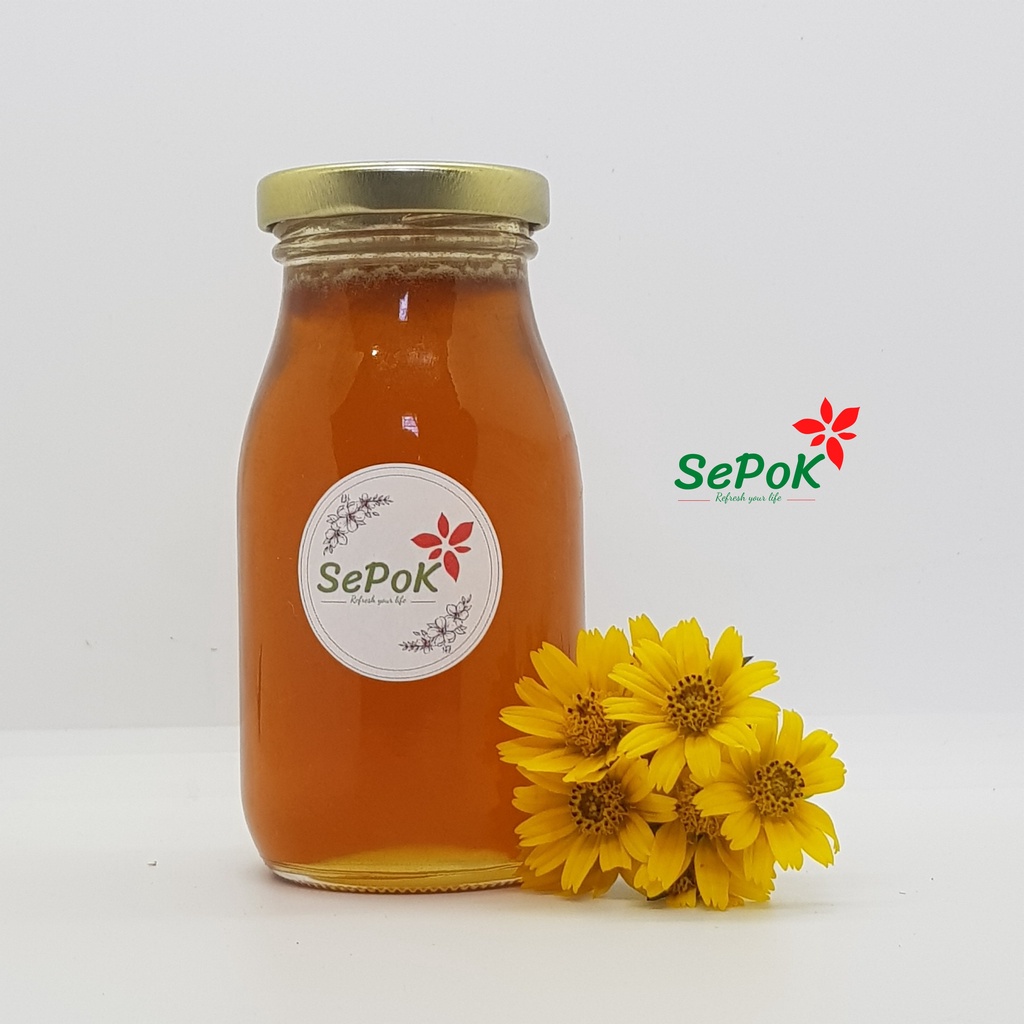 Mật Ong Nguyên Chất SePok - 200ml, 300ml - Mật Ong Hoa Cà Phê Vùng Núi Khe Sanh Quảng T..rị - Pure Honey