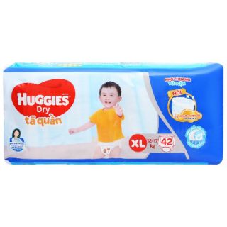 Tã quần Huggies xl 42 miếng ( 12-17kg)/ xxl30