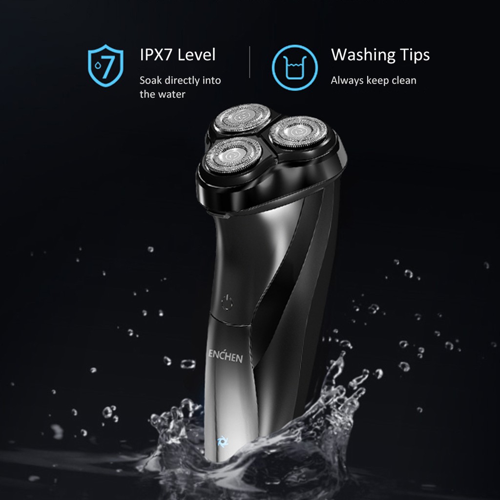 Xiaomi Youpin Máy cạo râu   Enchen chống thấm nước IPX7 điều khiển từ xa 3D thông minh đa ứng dụng cao cấp