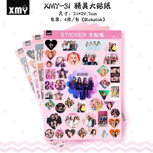 Sticker BTS/ Plackpink