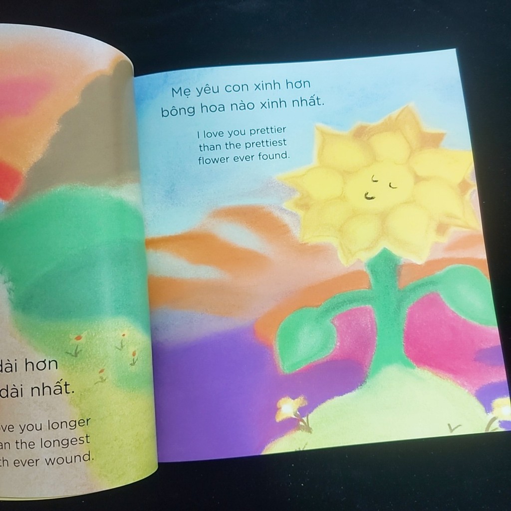 Sách - Picture book song ngữ Mẹ yêu con nhiều hơn (dành cho bé 0-6 tuổi)