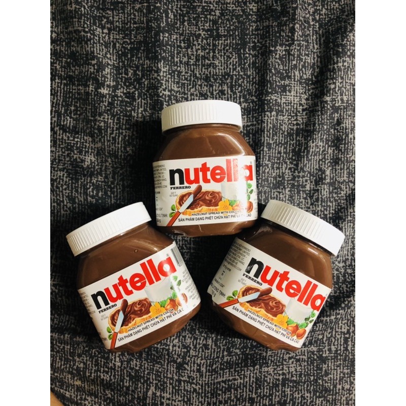 Bơ Hạt Phỉ Phết CaCao Nutella 200g (Date 13/10/2021)