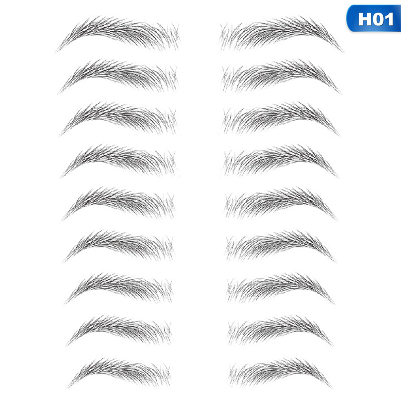 (hàng Mới Về) Nhãn Dán Lông Mày Giả 3d Không Thấm Nước Lâu Trôi | BigBuy360 - bigbuy360.vn